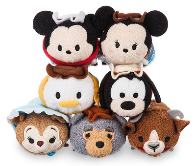 Disney Parks Frontierland Tsum Tsum Collection Complete Set of 7