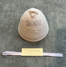 ✅ Lladro 6718; 2001 X-mas Bell; Porcelain Sculpted Bell
