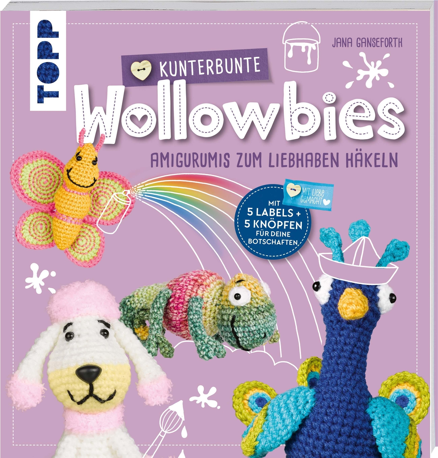 Thumbnail - Kunterbunte Wollowbies, Jana Ganseforth