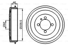 Tambour de frein BMW 316
