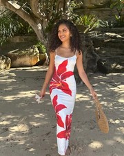 Primrose Floral Midi Dress