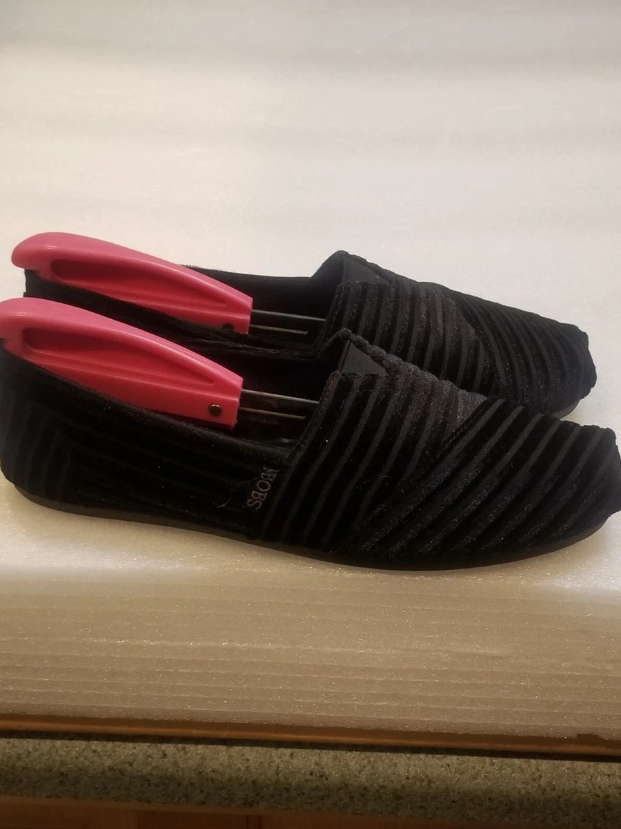 Toms with Sketchers Memory Foam Arch Pillow Velvet 8.5 eBay