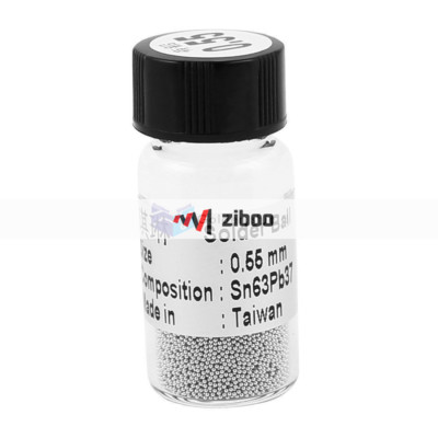 25K Pcs Diameter BGA Reballing Soldering Iron Leaded Solder Balls 0.55mm Kd