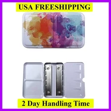 Travel Artist Empty Watercolor Tins Box Palette Paint Case,Small Colorful Tin...