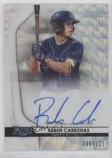 2020 Bowman Sterling Prospect Wave Refractor 38/125 Ruben Cardenas Auto 2r8