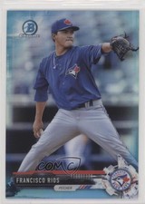 2017 Bowman Draft Chrome Sky Blue Refractor 23/399 Francisco Rios #BDC-96 z6b