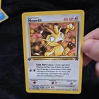 Pokemon Team Rocket's Meowth 62/82 First Edition LP