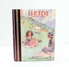 HEIDI by Johanna Spyri, illus. by Jessie Willcox Smith, 1986 Children's Classics
