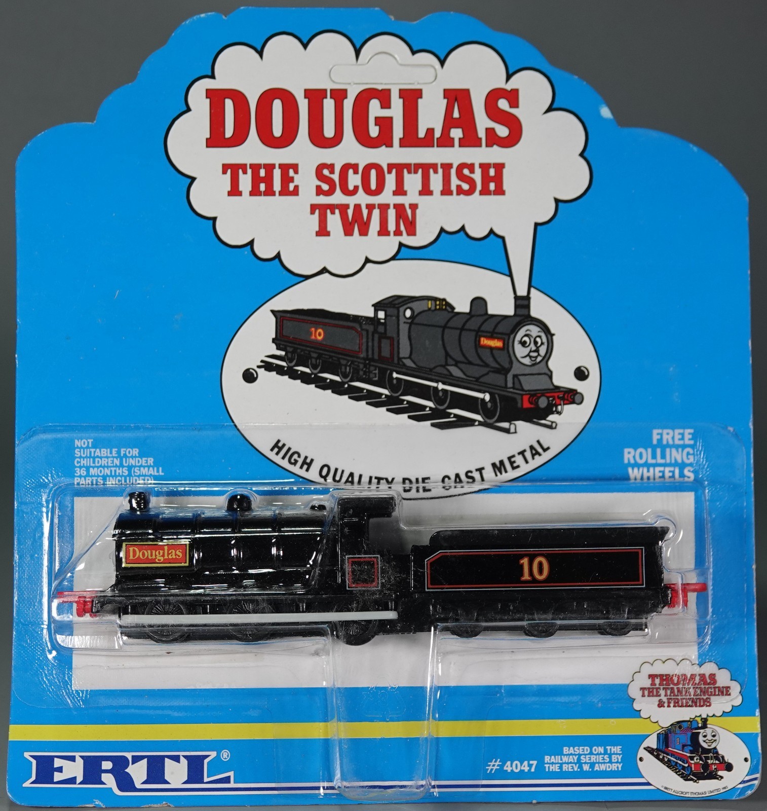 ERTL DOUGLAS Card 10 for Thomas the Tank Engine & Friends Diecast Metal 4047