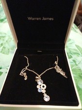 WaRren JAMES CRYSTALSfrom Swarovski  necklace