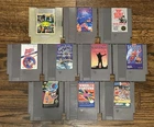 Lot Of 10 Nintendo NES Games Lot A