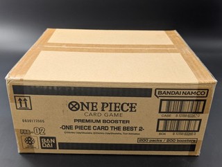 One Piece PRB 02 The Best Vol 2 Premium Booster 10 Box Case SEALED