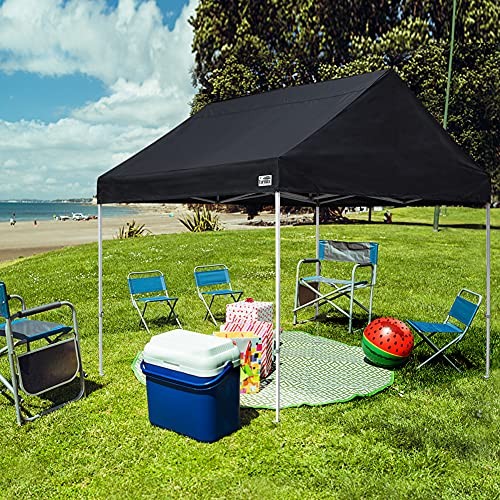 USA Patented 10x10 Pop Up Canopy Tent Party Tent Commercial Instant Black - Picture 7 of 7