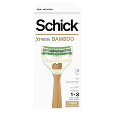 Schick Xtreme Bamboo Razor — Eco Friendly Razor Bamboo Disposable Razors Me...