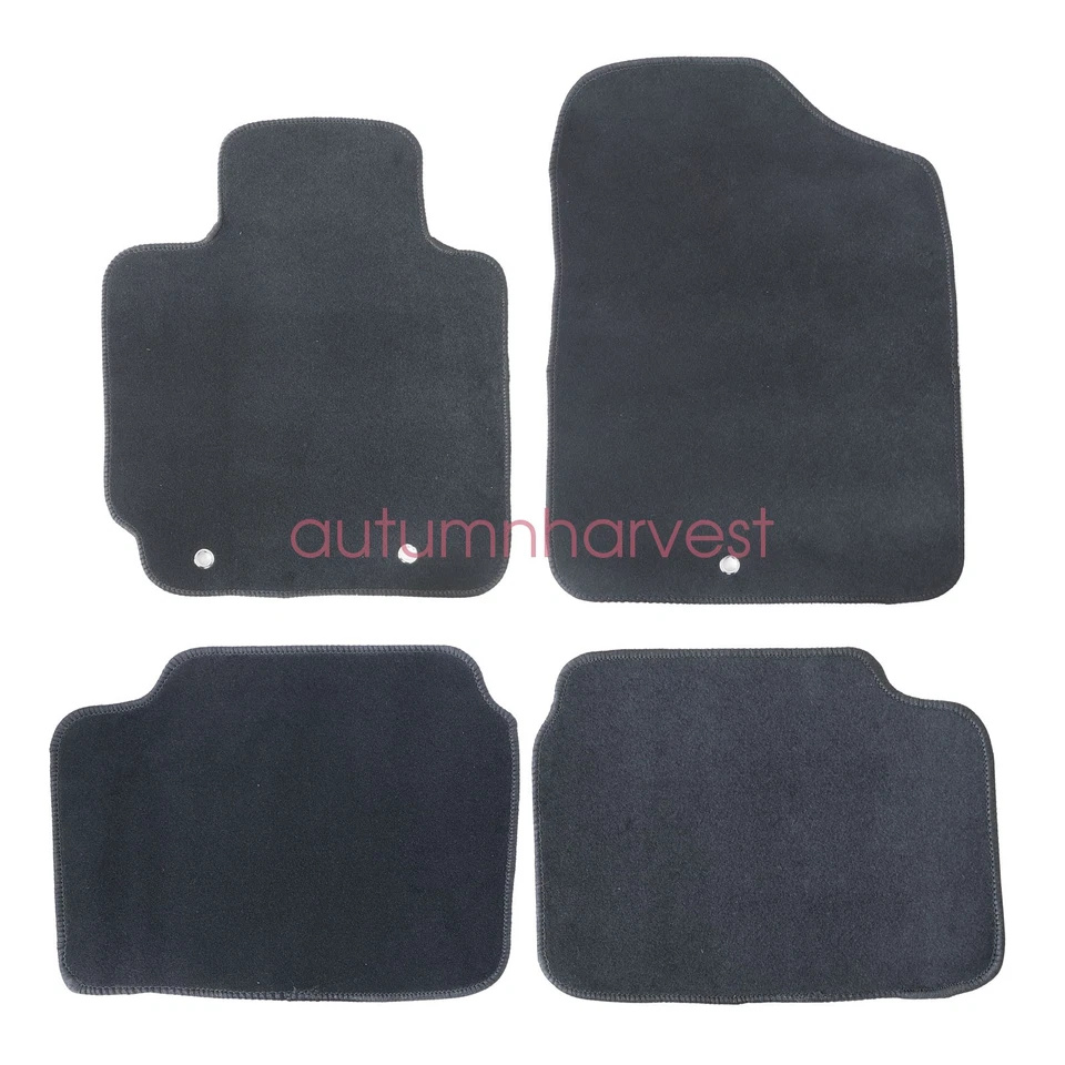 Передние и задние напольные коврики велюровые сменные коврики для Hyundai Veloster 2012-2017 - Изображение 4 из 4