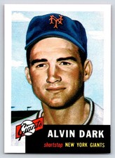 1991 Topps Archives 1953 #109 Alvin Dark New York Giants Baseball Card