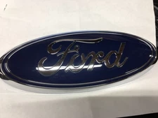 NEW 8C3Z8213A 8C3Z8213C 8C348B262CA, BC 9'' 2008-16 FORD BLUE OVAL GRILL EMBLEM