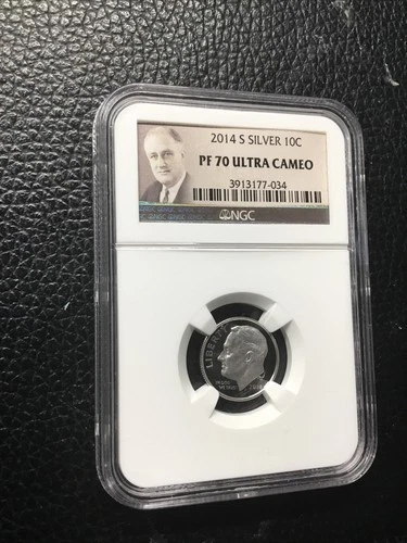 2014 S Silver Roosevelt NGC PF70 Ultra Cameo