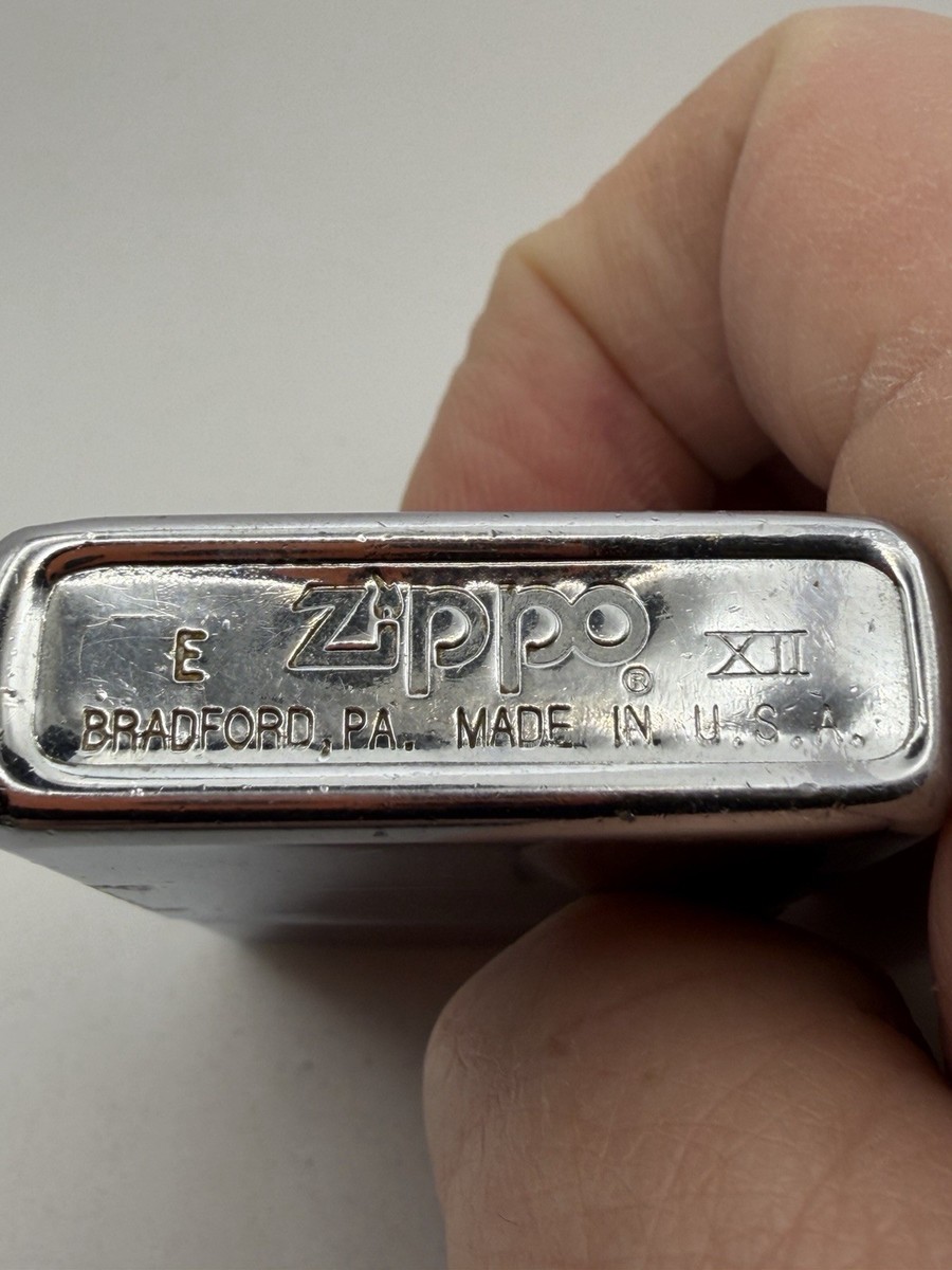 Vintage 1996 USS John F Kennedy CV-67 Chrome Zippo Lighter | eBay