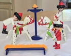 Playmobil 3810 Retired Vintage ROMANI CIRCUS JUGGLERS figures Horses incomplete