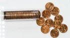 1955-S Lincoln Cent BU Wheat Penny Roll -See Description