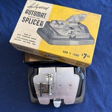 Vintage Hollywood Automat Splicer in Original Box 8mm/16mm Film Reel Splicer IOB