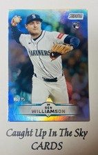 2025 Topps Stadium Club Light Ben Williamson RC Rainbow Foil #06/25 Mariners