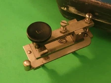 MINIATURE MORSE CODE TELEGRAPH KEY SPY QRP WESTERN ELECTRIC AMATEUR HAM RADIO CW