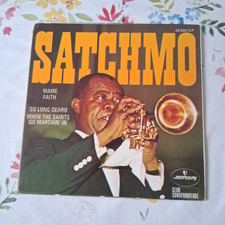 SINGLE SCHALLPLATTE SATCHMO