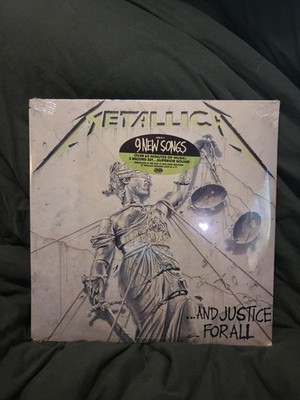 Metallica And Justice For All 2lp Vinyl OG 1988 1st Press SEALED/NEW EX READ