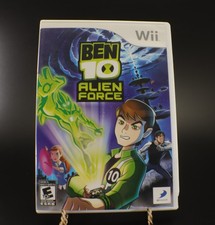 Wii Nintendo BEN 10 ALIEN FORCE Rated E10+ Game in Open Box