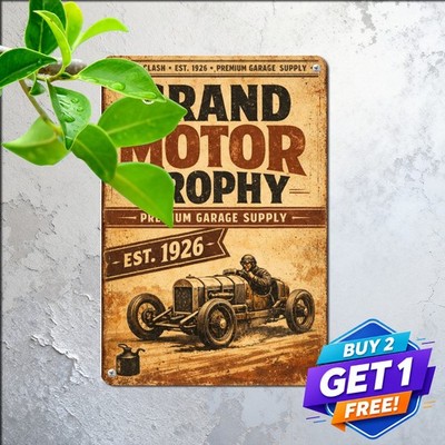 Regent Fuel Lubrication Motor Oil Sign Funny Gas Station Aluminum Wall Decor