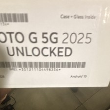 Motorola Moto G 5G 2025 XT2511V Unlocked Android 15 50MP Blue