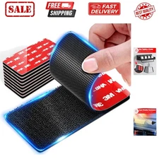 4 inch Large Wide Hook and Loop Strips with Super Adhesive Heavy Duty, Made o...