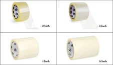 Clear Acrylic Carton Sealing Parcel Packing Box Tape Select Your Mil, Size & Qty