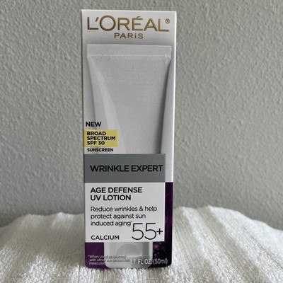 L'Oreal Paris Wrinkle Expert 55+ Age Defense Lotion SPF, Reduces Wrinkles