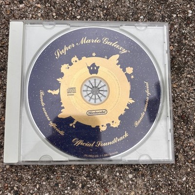 Super Mario Galaxy Official Soundtrack (Nintendo Wii) Disc In Plain Jewel Case