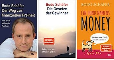 3 Titel von Bodo Schäfer im Set + 1 exklusives Postkartenset