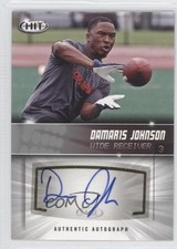 2012 SAGE Hit Auto Silver Damaris Johnson #A86 Auto 0m0