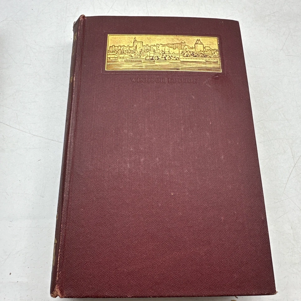 Novels Of William Harrison Ainsworth-Vol. 1-Windsor Castle-1901-Limited 2000-N80 - Image 3 of 4