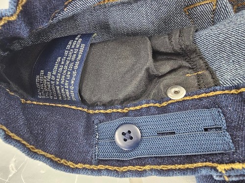 U.S. Polo Assn. Boys Straight Fit Jeans Sz 16 Dark Wash Adjustable Waist - Picture 11 of 11