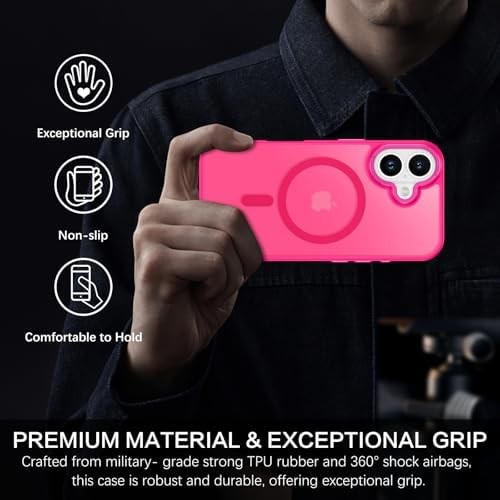 Compatible with iPhone 16 Plus Case for Magnetic iPhone 16 Plus Phone Case [Comp - Picture 4 of 6