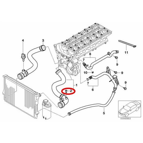 Efficient Coolant Flow with Radiator Expansion Tank Bleed Screws for - Picture 12 of 12