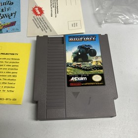 Bigfoot Nintendo Entertainment System 1990 NES caja y juego