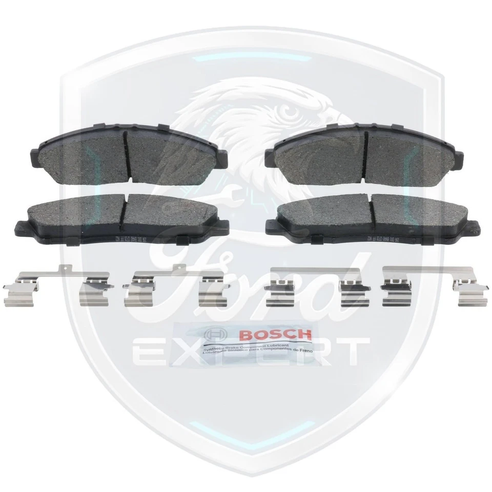 Bosch OEM Front & Rear Ceramic Brake Pads Kit For 2009-2014 Honda Pilot - Image 4 of 4