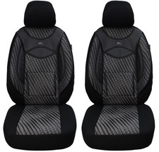 Schonbez�ge Sitzbez�ge f�r BMW X6 F16 Bj 2014-19 in Schwarz/Grau Muster 115