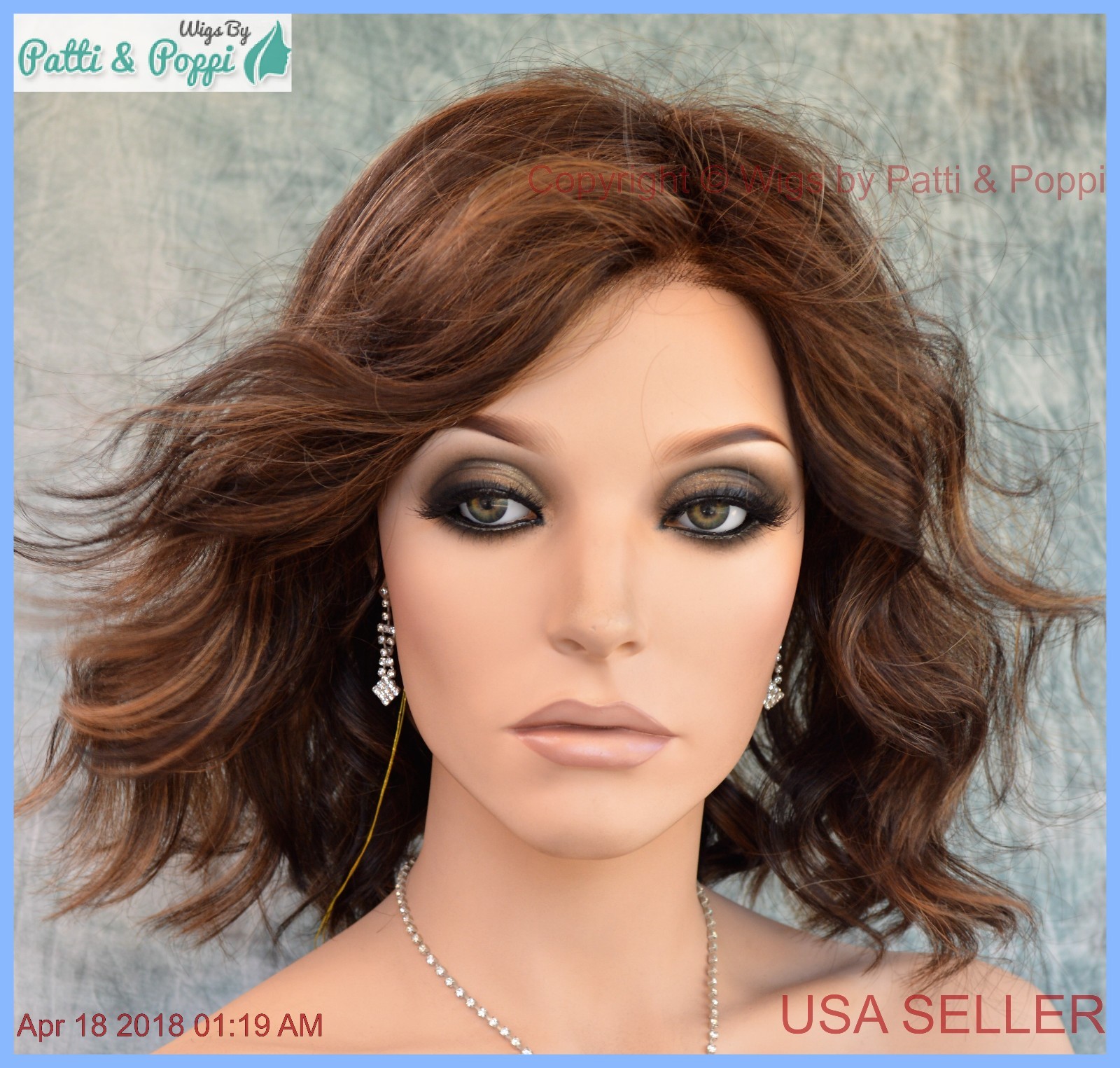 Scarlett Jon Renau Wavy Medium Smart Lace Wig FS6/30/27 Toffee Truffle