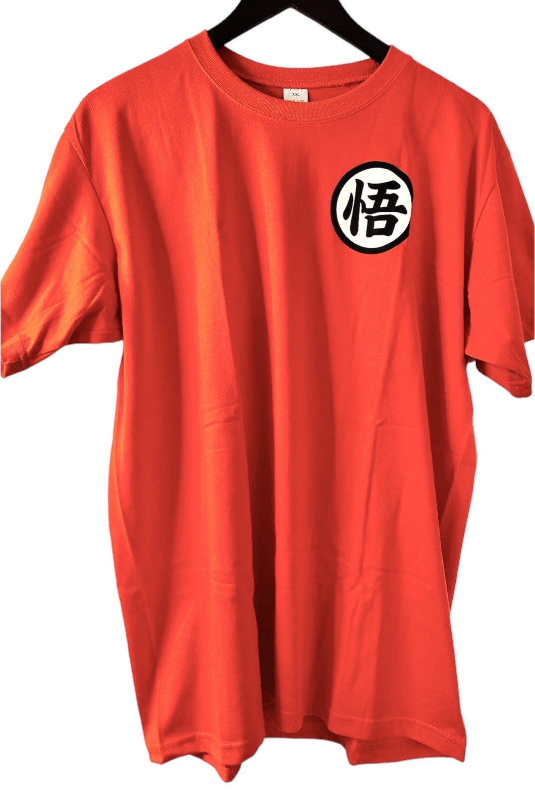 Dragon Ball Z Kame Symbol T-Shirt Men's SM-MED Orange Anime Cartoon TV Show