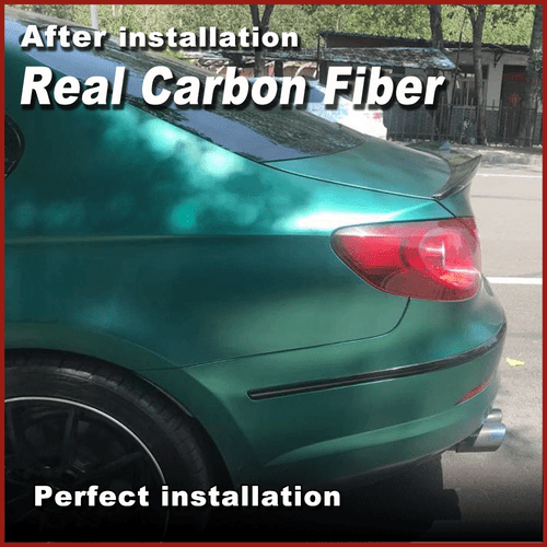 Carbon Heckspoiler Hinten Spoiler Kofferraum Flügel Lippe Passt Für VW CC 13-18 - Picture 5 of 16
