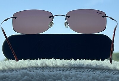 Maui Jim Lahaina MJ 450 23 Titanium Flex Sport Frame Maui Rose